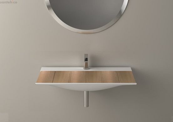 Керамічна раковина 90 см Artceram the One, grey olive (THL002 15; 00)
