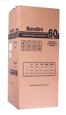Водонагрівач накопичувальний Bandini Water Heaters SE 60 SLIM SE0060C5VR337