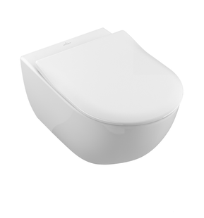 Унитазы Villeroy&Boch Subway 2.0 DirectFlush 5614R2R1 с покрытием Ceramic Plus + сидением Soft Closing Slimseat 5614R2R1