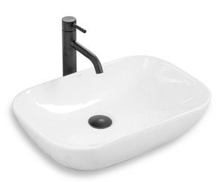 Умывальник (раковина) REA CLAUDIA 9447 WHITE накладной белый REA-U6644