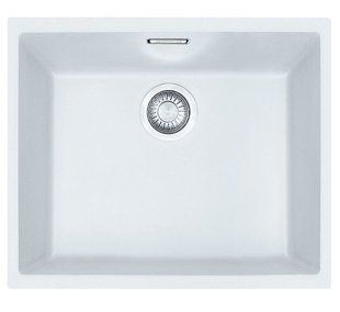 Кухонна мийка з сифоном тектонайт SID 110-50 білий Franke 125.0395.608