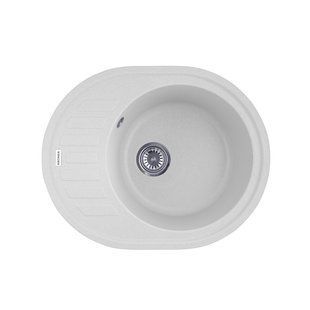 Кухонная мойка из искусственного камня Kroner KRP Komposit GRA-6250 CV027415