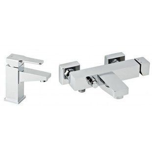 Набор смесителей для раковины и ванны GENEBRE Kenjo 1+1 02KE-bath