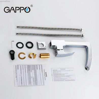 Змішувач для кухні GAPPO G4007, хром