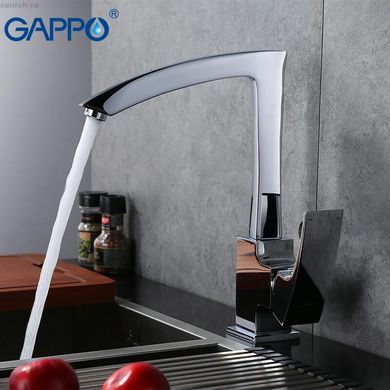 Змішувач для кухні GAPPO G4007, хром