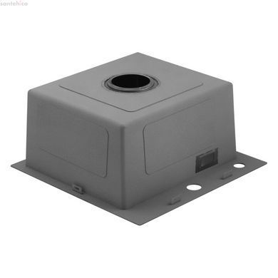 Кухонна мийка Kroner KRP Schwarze - 4545HM PVD (3.0/1.0 мм) CV033856