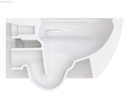 Унітаз підвісний Catalano Sfera 1VSF54R00 із сидінням Basic Soft Close