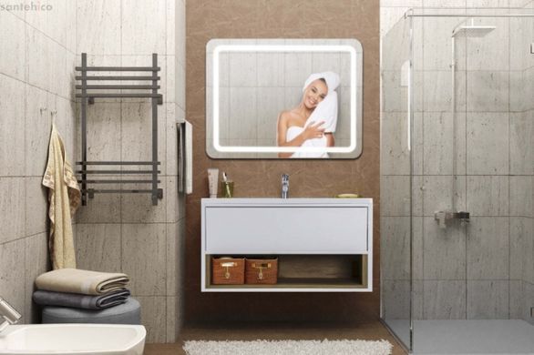 Дзеркало Мийдодир Tina 70х80 00-0009228 з Led підсвічуванням