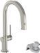 Змішувач для кухні Hansgrohe Aqittura M91 FilterSystem 210 сатин 76803800 під фільтровану воду