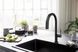 Змішувач для кухні Hansgrohe Aqittura M91 FilterSystem 210 сатин 76803800 під фільтровану воду