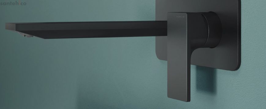 Змішувач для умивальника Seven Velvet Black (SE124198-1BM), Nobili
