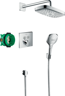 Душова система прихованого монтажу Hansgrohe Design ShowerSet Raindance Select E 27296000