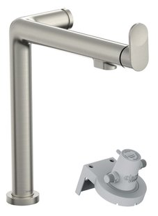 Смеситель для кухни Hansgrohe Aqittura M91 FilterSystem 240 сталь 76804800 под фильтрованную воду