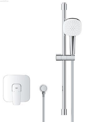 Душова система прихованого монтажу Grohe Cubeo Tempesta 110 хром 1053350000