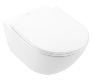 Унитаз подвесной Villeroy&Boch Subway 3.0 4670T901 с сиденьям Soft Close