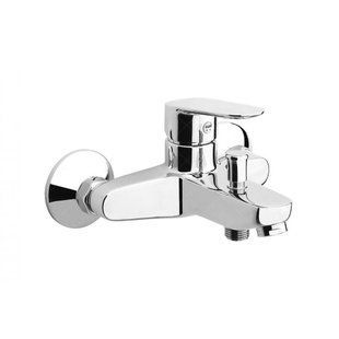 ЗМІШУВАЧ ДЛЯ ВАННИ З ДУШ. ЛІЙКИЙ ТРИМАЧ І ШЛАНГ FIORE KEVON ХРОМ/SWAROVSKI 81CR8152