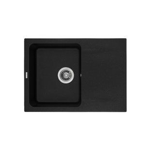 Мийка SALAMANKA black shine (680*500mm.) 601