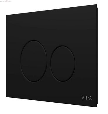 Панель смыва VitrA Origin Flush Plate черный матовый 88-740-2411