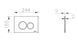 Панель смыва VitrA Origin Flush Plate черный матовый 88-740-2411