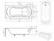 Ванна акрилова Besco Aria 150x70 #WAA-150-PA