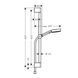 Душевой гарнитур Hansgrohe Pulsify Select Relaxation 3-режимный хром 24160000