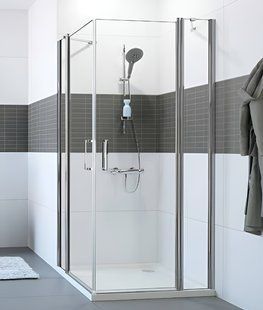 Душевая кабина Huppe Classics 2 80x80 (Профиль - хром, стекло - прозрачное) C23101.069.321
