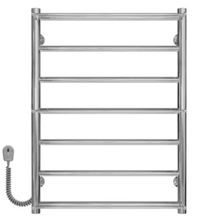 Рушникосушка електрична Deffi Ladder 500x700 хром C.LK.70.50.7.E.C.L.5 ліва