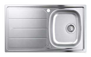 Мийка для кухні Grohe з ексцентриком, 1 чаша, глянцева 31552SD0