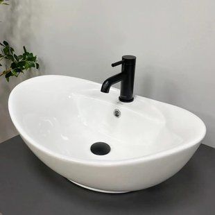 Раковина накладна VBI Arona 60 см білий глянцевий VBI-012620