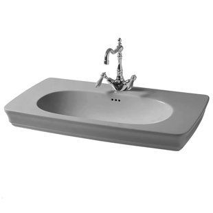 Керамічна раковина 90 см Artceram Civitas, grey acquarello (CIL002 34; 00)