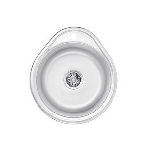 Кухонная мойка из нержавеющей стали Kroner KRP Satin-4843 CV022757