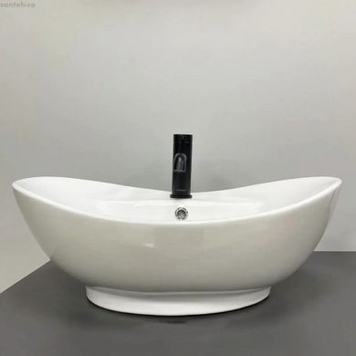 Раковина накладна VBI Arona 60 см білий глянцевий VBI-012620