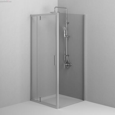 Душовий кут Am.Pm Gem Sqare Pivot 90x90 (Профіль - хром, скло - прозоре) W90UG-404-9090-MT