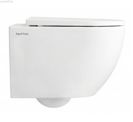 Унитаз подвесной AquA PooL Origin Round S Vortex Ultra Clean 88OR495T03 с сиденьем Soft Close