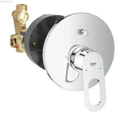 Душова система прихованого монтажу Grohe Vitalio Start 250 хром UA290810R3