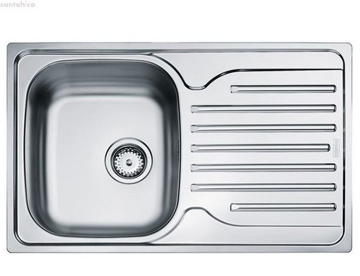 Кухонна мийка з сифоном нерж. PXL 611-78 декор Franke 101.0330.657