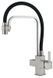 Змішувач для кухні Fabiano FKM 3111 Inox Black 02 нерж.-чорний 8231.403.0855 під фільтровану воду