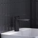 Смеситель для раковины Damixa Merkur черный матовый 400210300