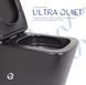 Унітаз підвісний Qtap Tern New Ultra Quiet чорний матовий QT17332303ASMB із сидінням Soft Close