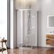 Душовий кут Am.Pm Gem Sqare Pivot 90x90 (Профіль - хром, скло - прозоре) W90UG-404-9090-MT
