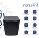 Унітаз підвісний Qtap Tern New Ultra Quiet чорний матовий QT17332303ASMB із сидінням Soft Close