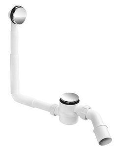 Сифон для ванни McAlpine хром HC2600CL click-clack