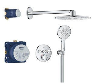 Душова система прихованого монтажу Grohe Grohtherm SmartControl хром 34863000