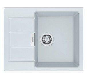 Кухонна мийка з сифоном тектонайт SID 611-62 білий Franke 143.0627.382