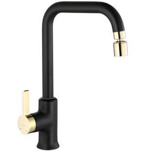 Смеситель для кухни REA POLO BLACK AND GOLD черный/золото REA-B9980