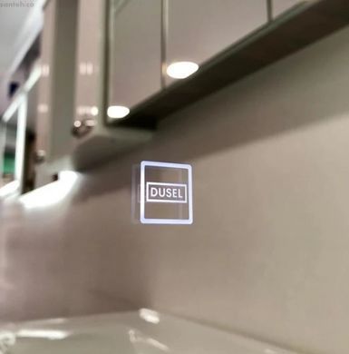 Дзеркало Dusel DE-M0065D 90x70 606503 з LED підсвіткою