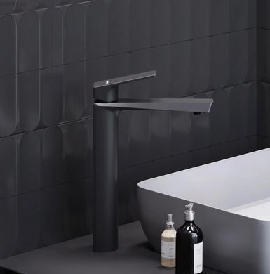 Смеситель для раковины Damixa Merkur черный матовый 400250300