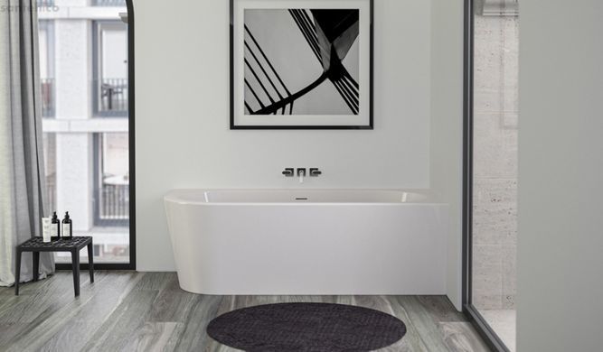Ванна акрилова Knief Wall CL 180x80 білий глянцевий 0100-277L