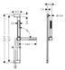 Душевой гарнитур Hansgrohe Pulsify S 100 1jet EcoSmart хром 24372000