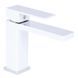 Змішувач для раковини Qtap Gemini білий/хром QTGEM270CRW45675